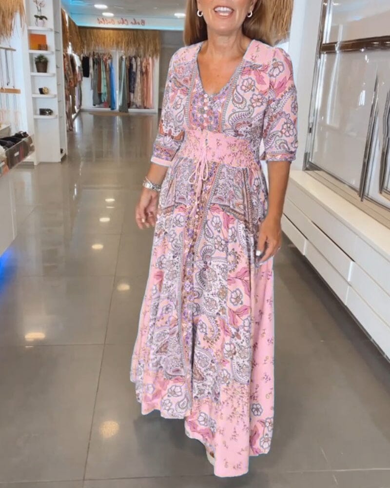 Alira | Chic V-Neck Dress