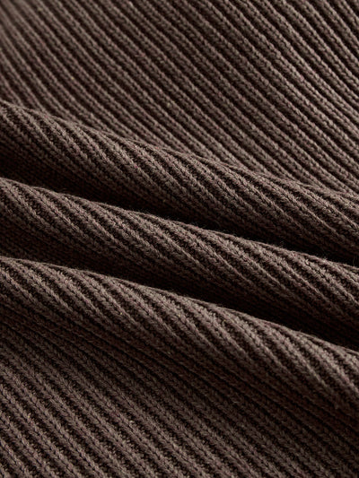 Tully | Cozy Ruffled Turtleneck Dress