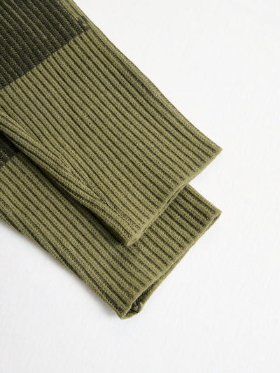 Mila | Olive V-Neck Bodycon Dress