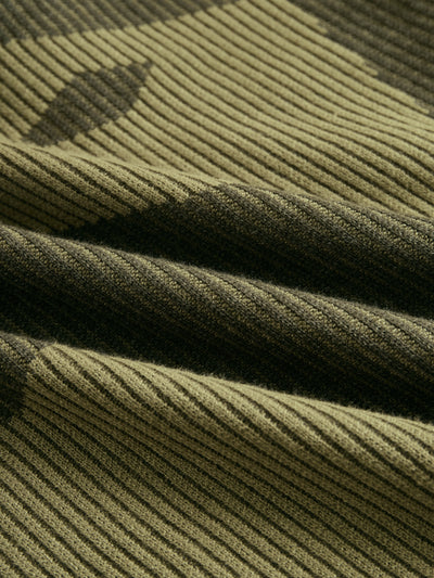 Mila | Olive V-Neck Bodycon Dress