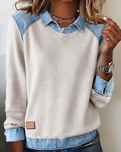 Luxe | Chic Long-Sleeved Blouse