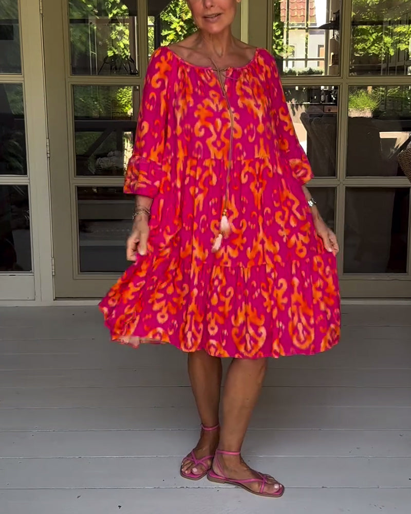 Cleo | Effortless Printed Dress