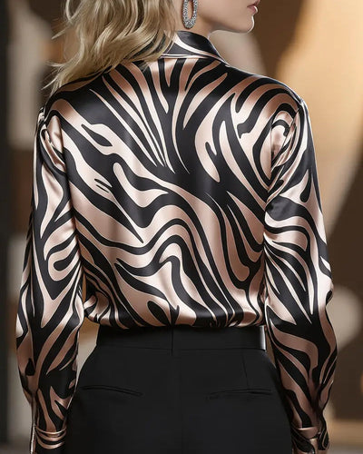 Vogue | Chic Printed Shirt