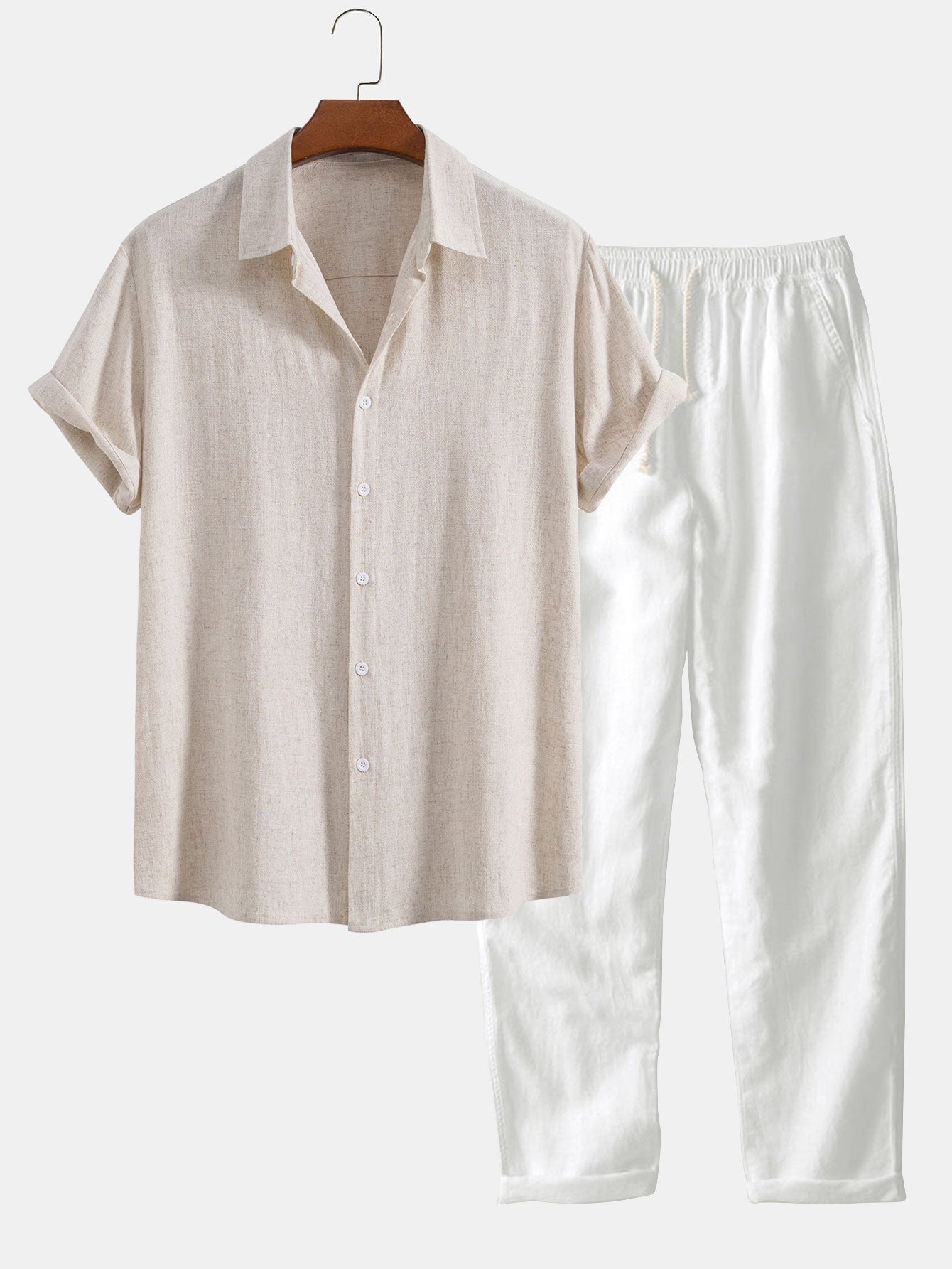 Breeze | Linen Blend Shirt & Trousers