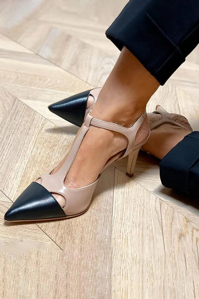 Zara | Chic Two-Tone Court Shoes