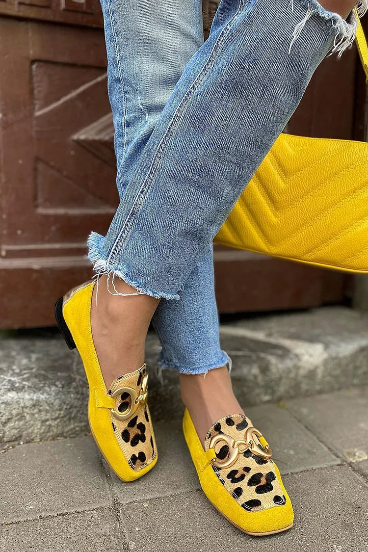 Zara | Chic Yellow Loafers