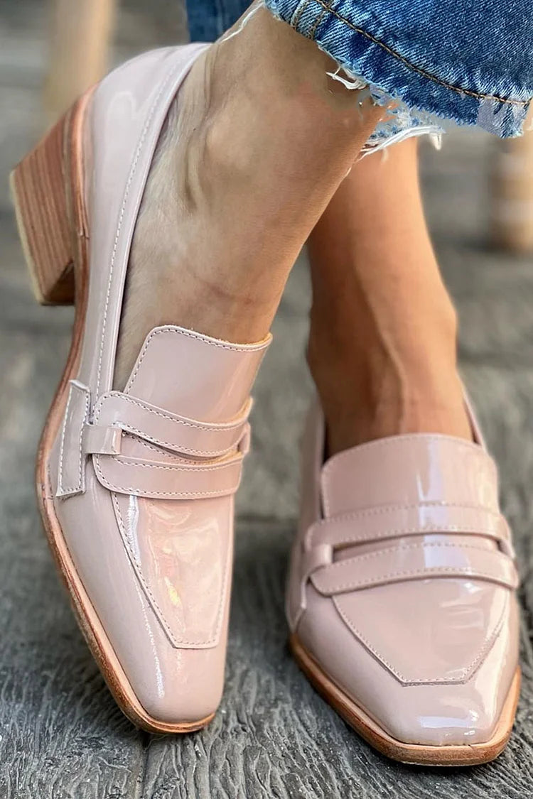 Mira | Chic Pink Loafers