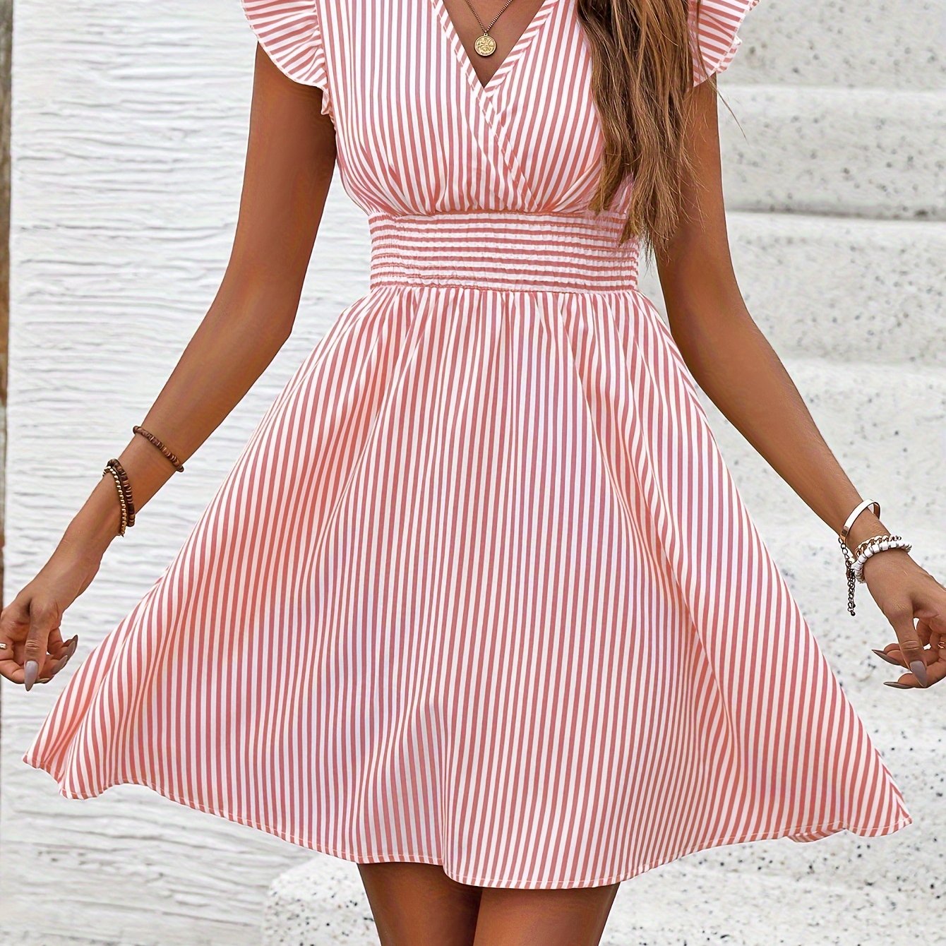Nala | Breezy Striped Summer Dress