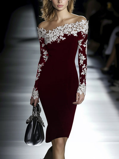 Nala | Off Shoulder Lace Dress