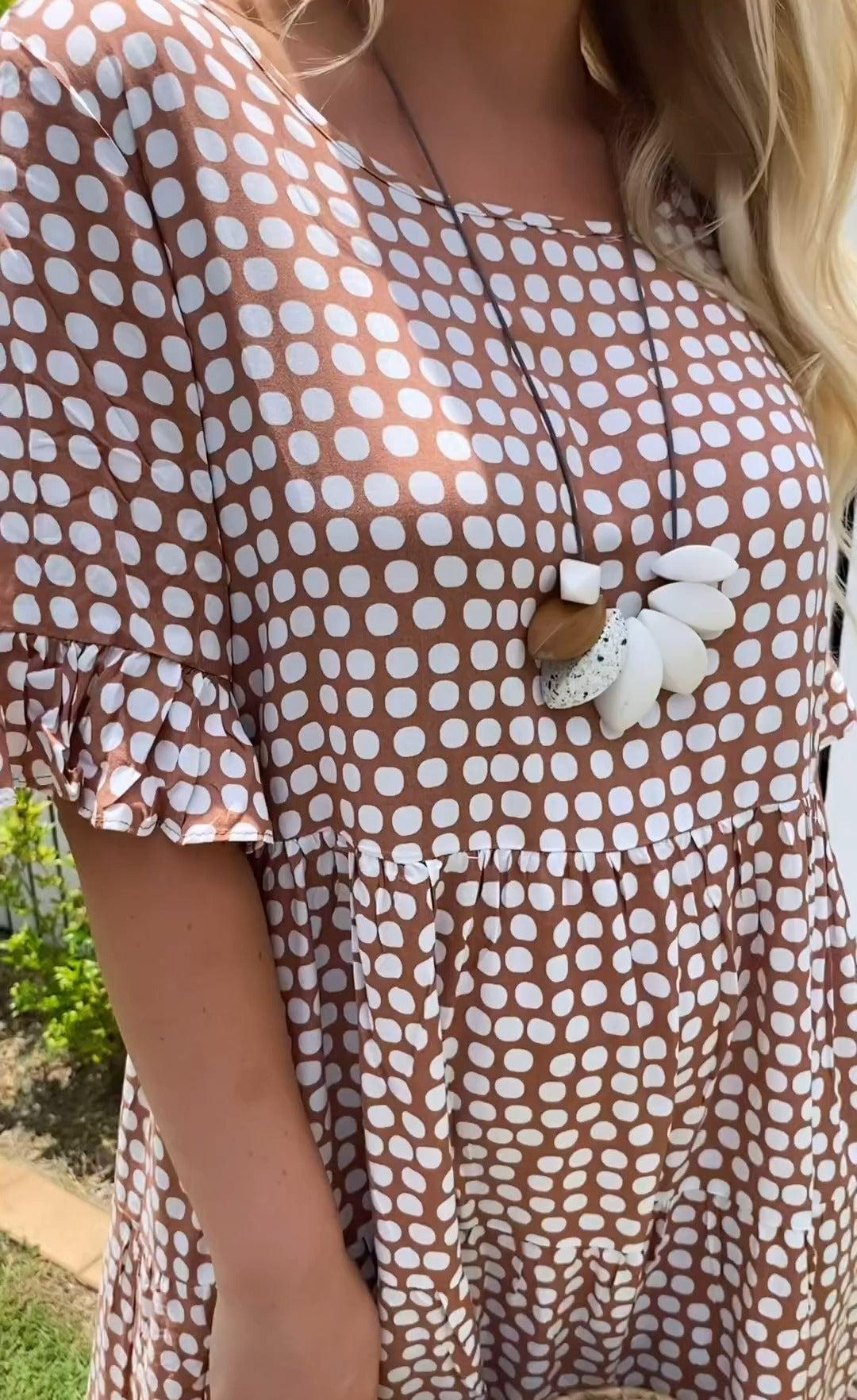 Zara | Sable Midi Dress