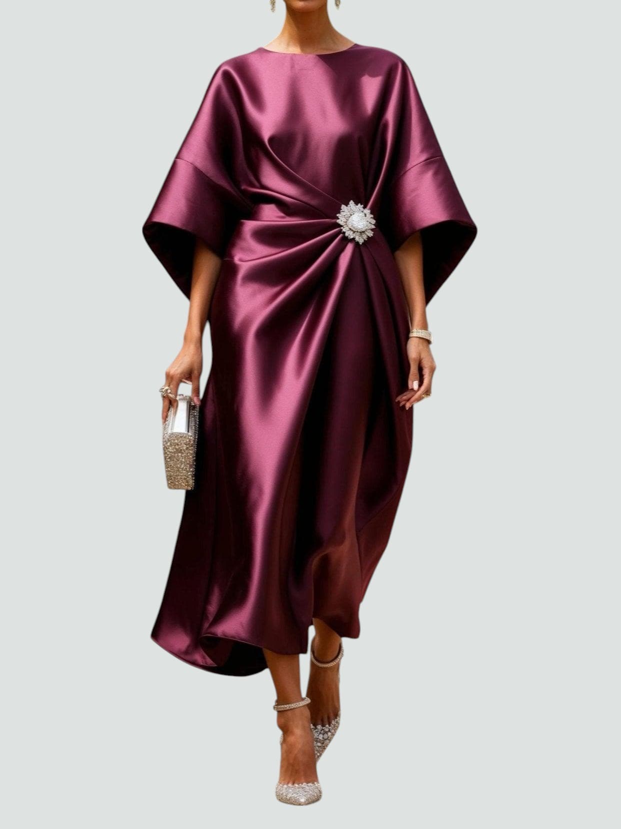 Elara | Luxurious Satin Evening Dress