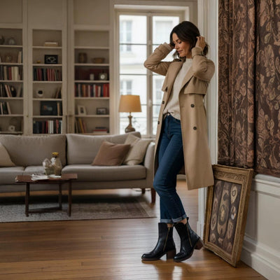 Mira | Chic Leather Ankle Boots