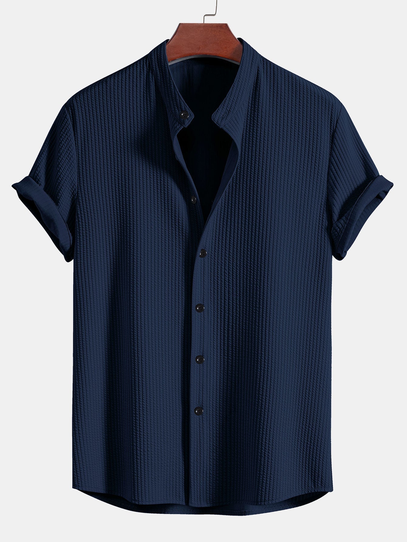 Ryder | Muscle Fit Ribbed Shirt