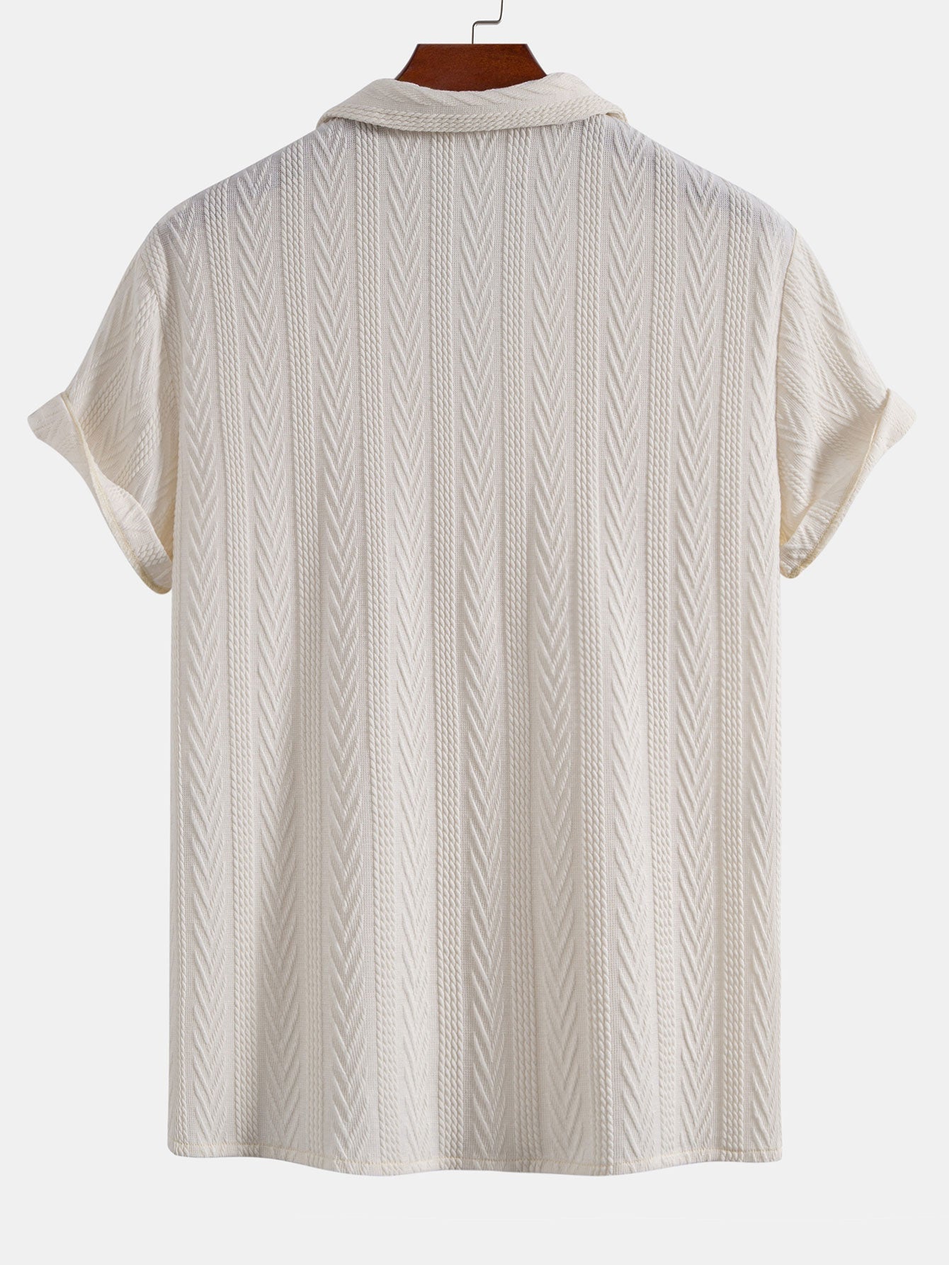 Nalu | Textured Cuban Shirt & Shorts