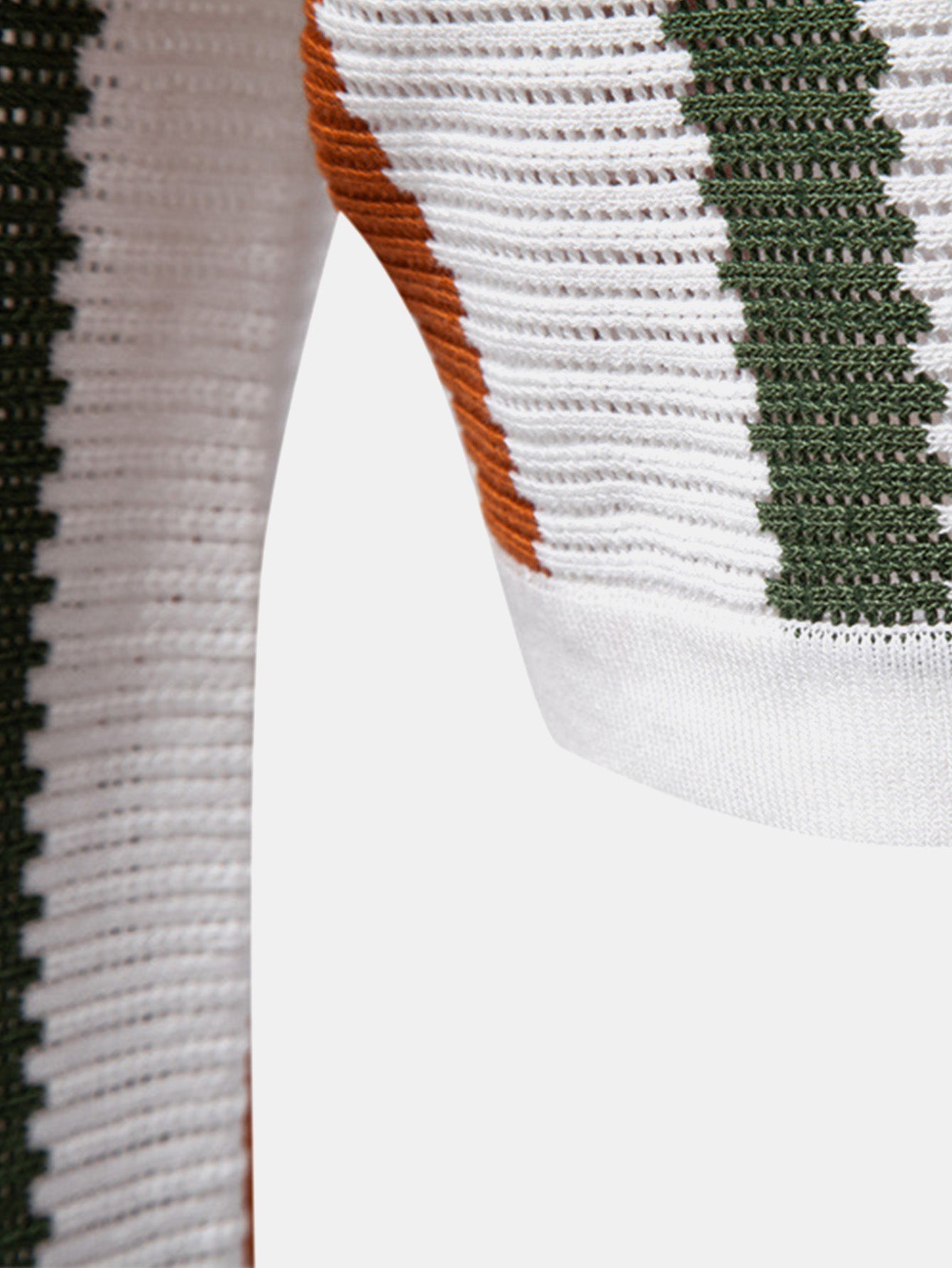 Cove | Stripe V-Neck Polo & Trousers