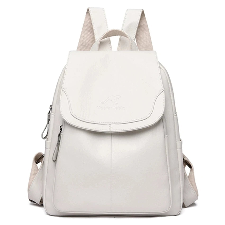 Riley | Chic Leather Backpack