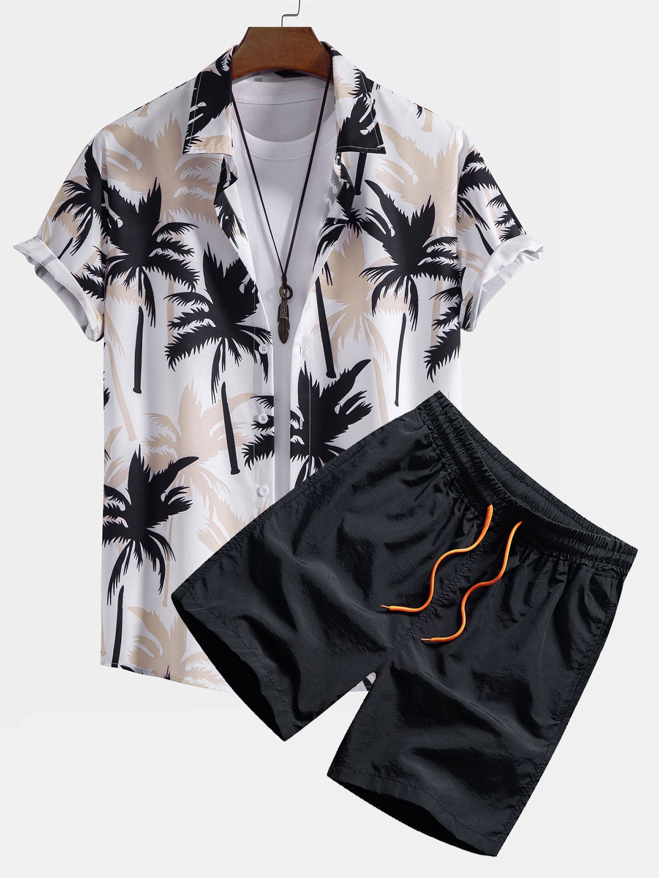 Palmera | Tropical Print Shirt & Shorts