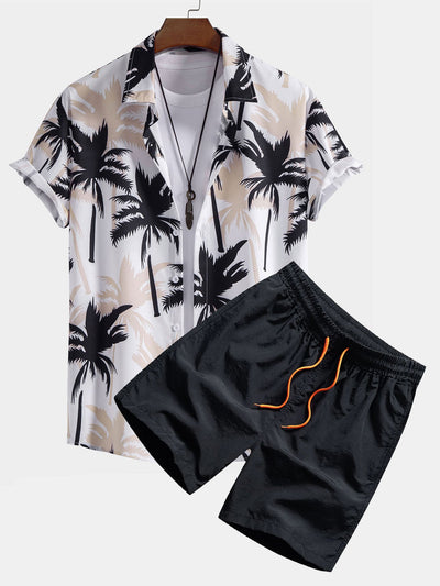 Palmera | Tropical Print Shirt & Shorts