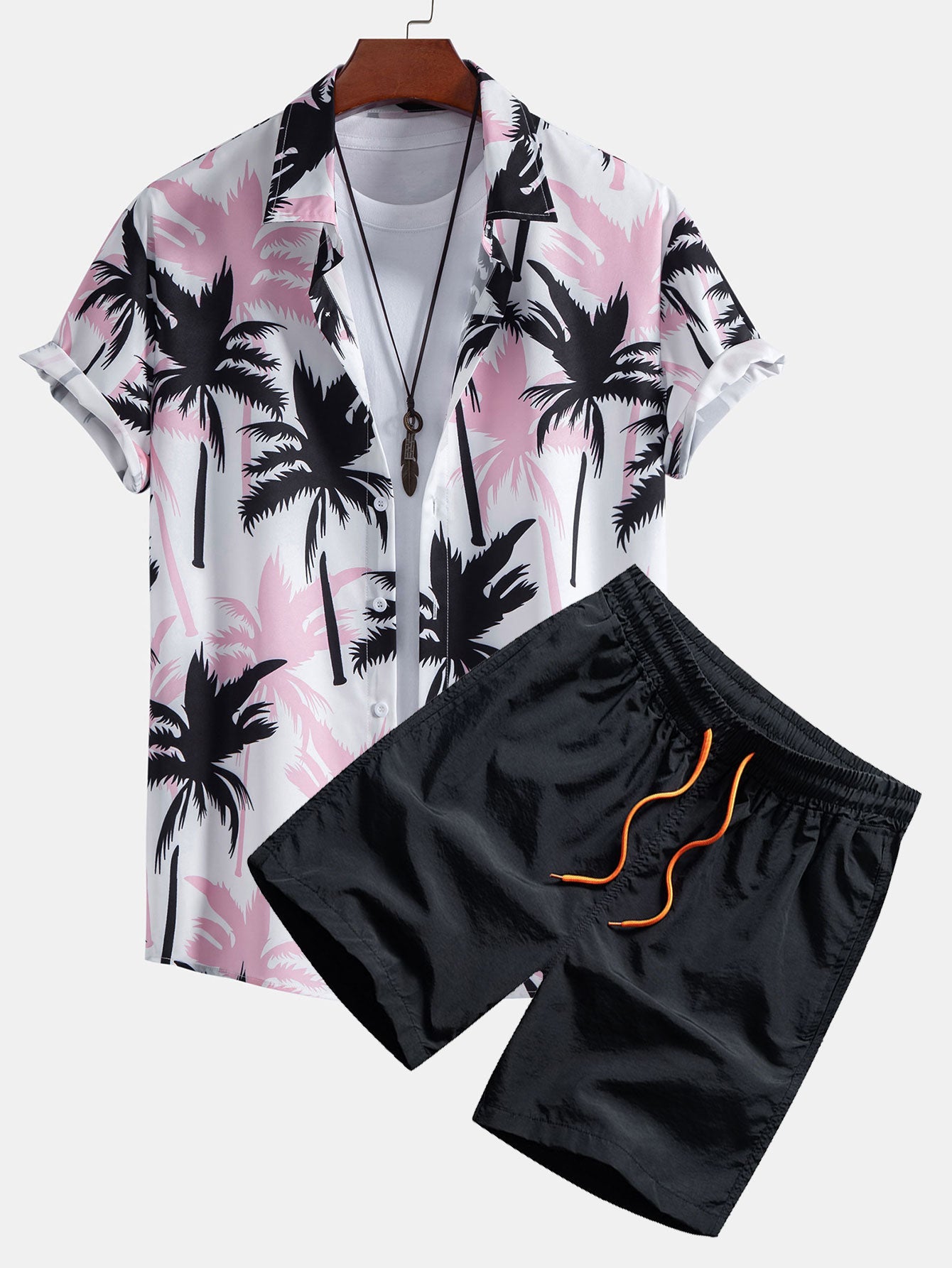 Palmera | Tropical Print Shirt & Shorts