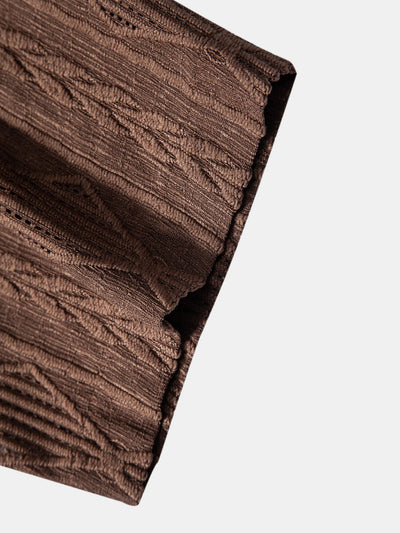 Koa | Stylish Jacquard Shirt Set