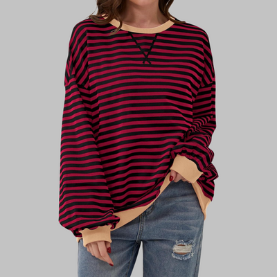 Mira | Cozy Striped Sweater