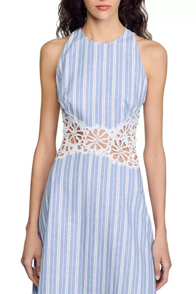 Azure | Chic Lace Maxi Dress