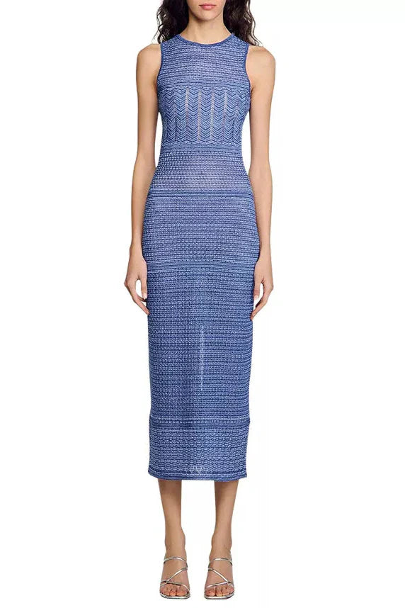 Cleo | Chic Striped Midi Dress