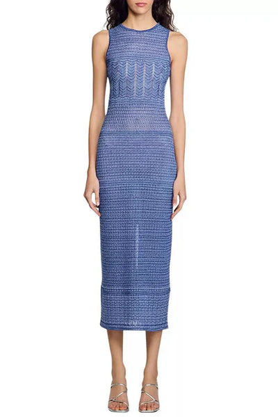 Cleo | Chic Striped Midi Dress