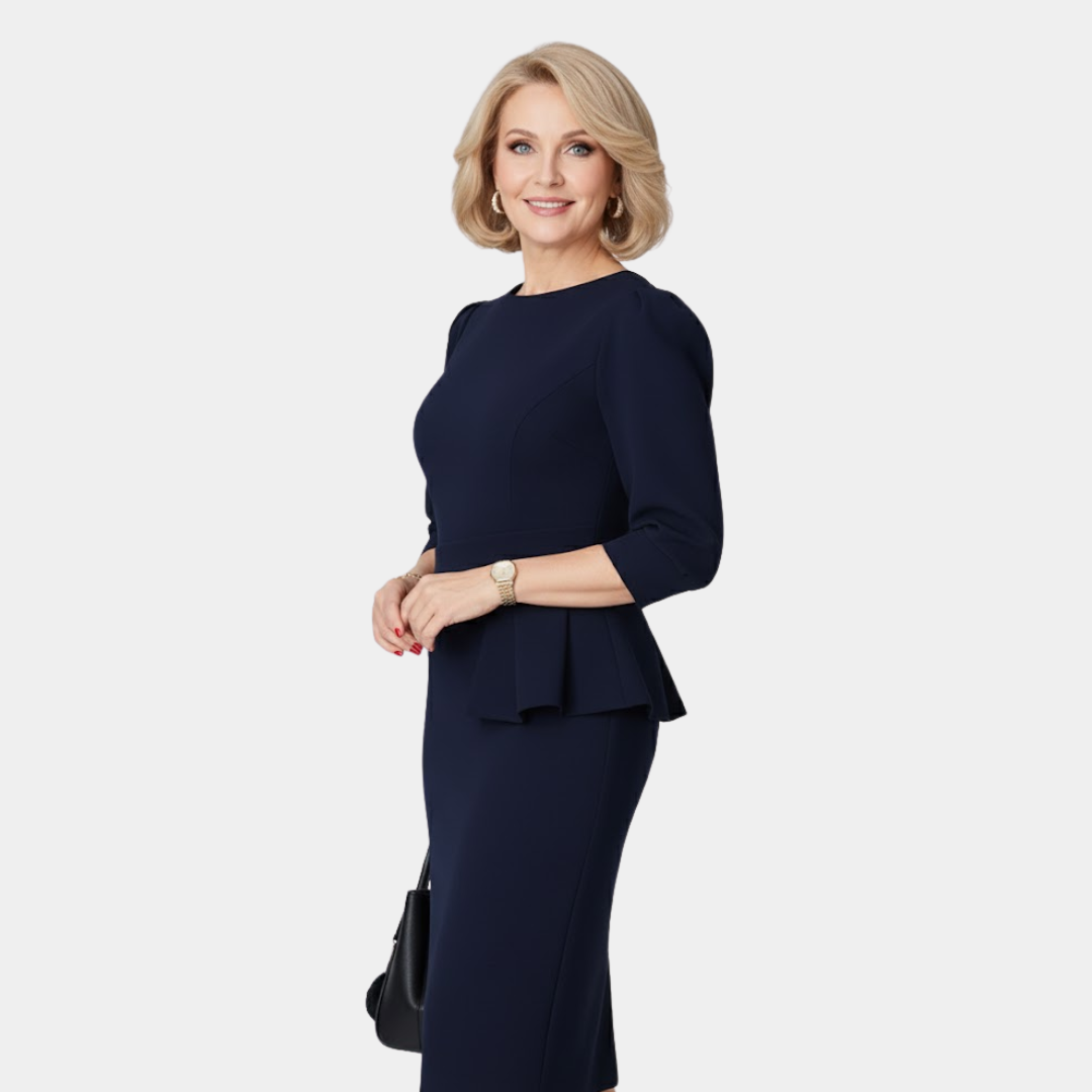 Jolie | Effortless Ruffle Midi Dress