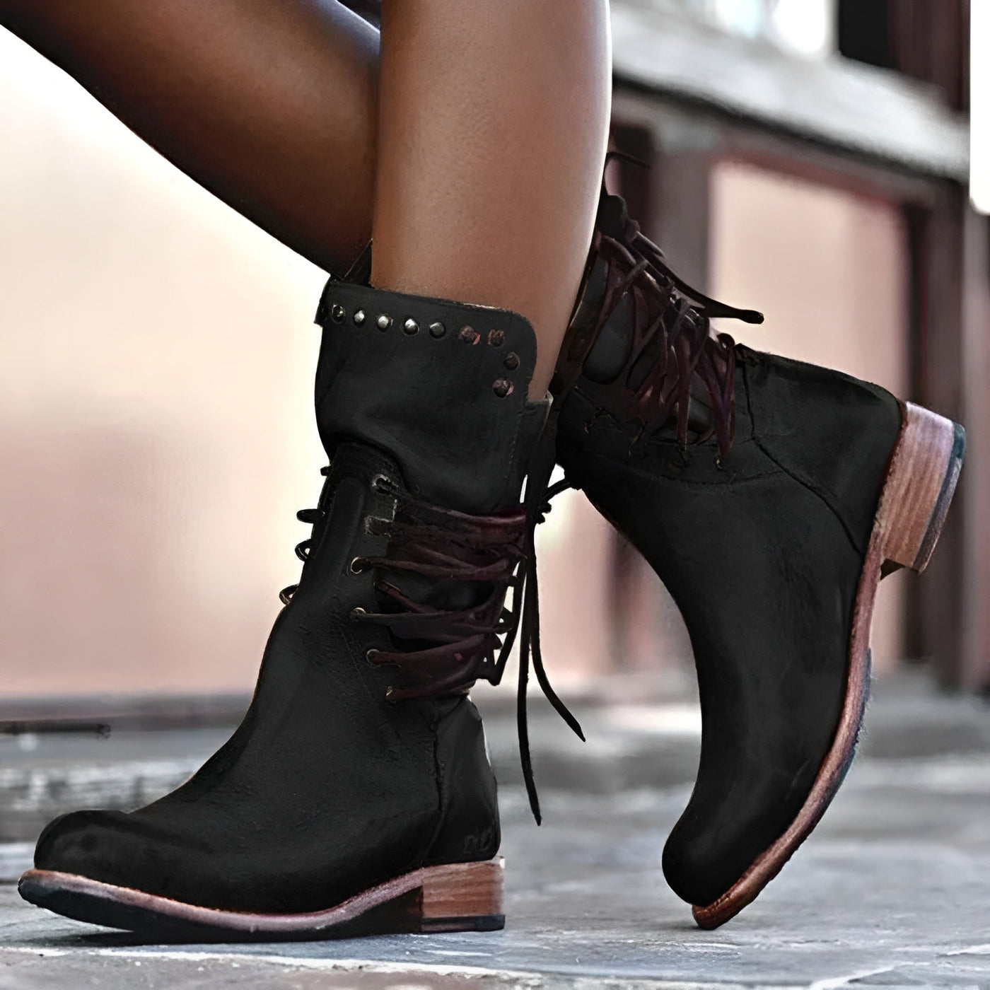 Brio | Chic Leather Ankle Boots