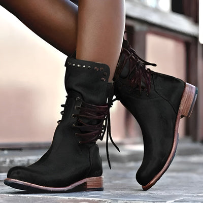 Brio | Chic Leather Ankle Boots