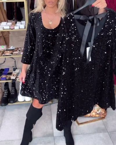 Velour | Sequined Dress with Elegance