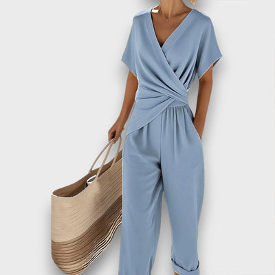 Cleo | Chic Wrap Jumpsuit