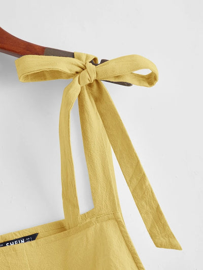 Knotty | Summer Pinafore Romper