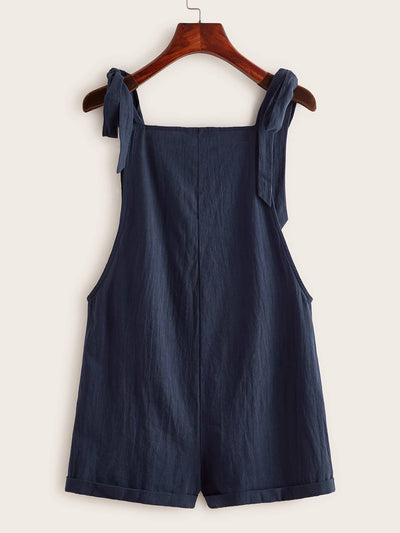 Knotty | Summer Pinafore Romper