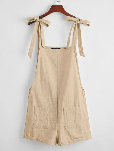 Knotty | Summer Pinafore Romper