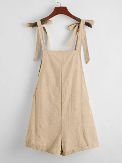 Knotty | Summer Pinafore Romper