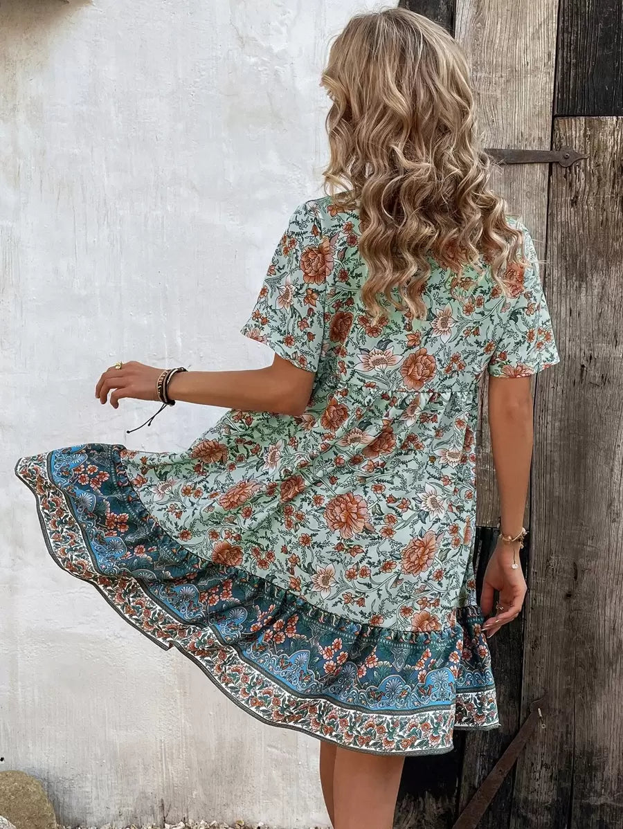Breezy | Floral Beach Dress