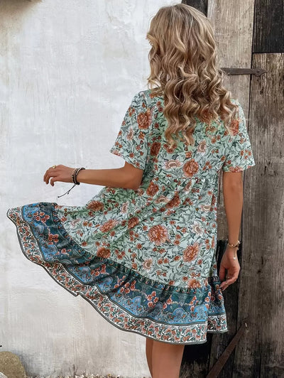 Breezy | Floral Beach Dress