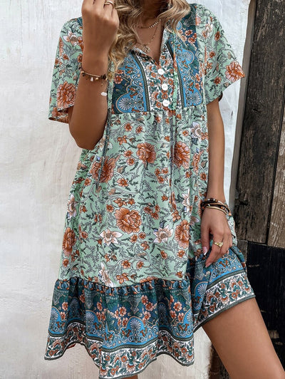 Breezy | Floral Beach Dress