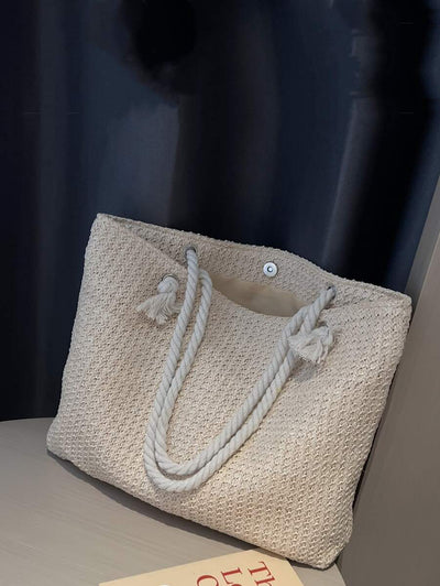 Breezy | Versatile Straw Beach Bag