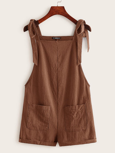 Knotty | Summer Pinafore Romper
