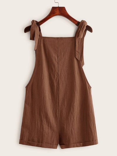 Knotty | Summer Pinafore Romper