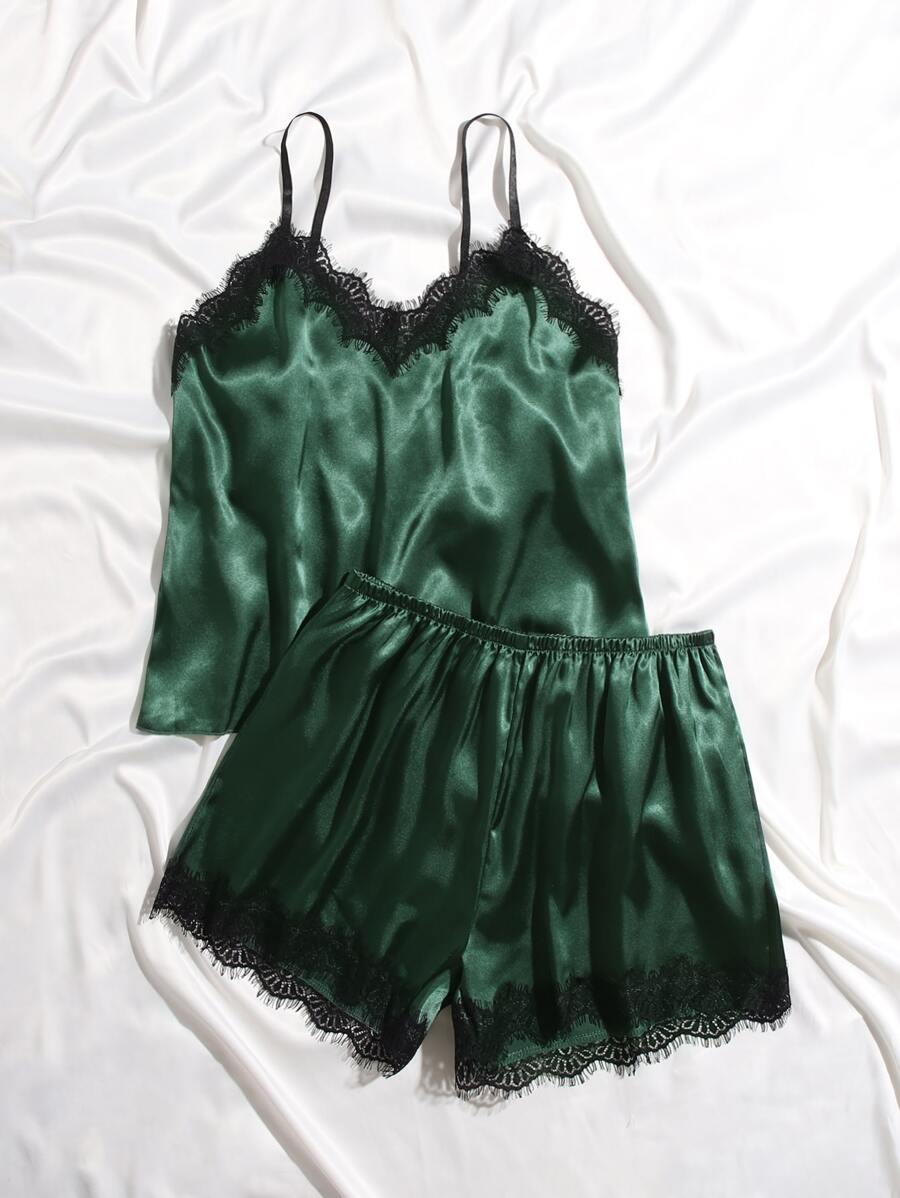 Luxe | Satin Lace Sleep Set