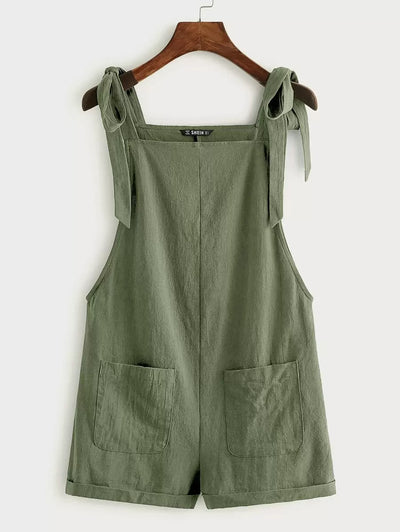 Knotty | Summer Pinafore Romper