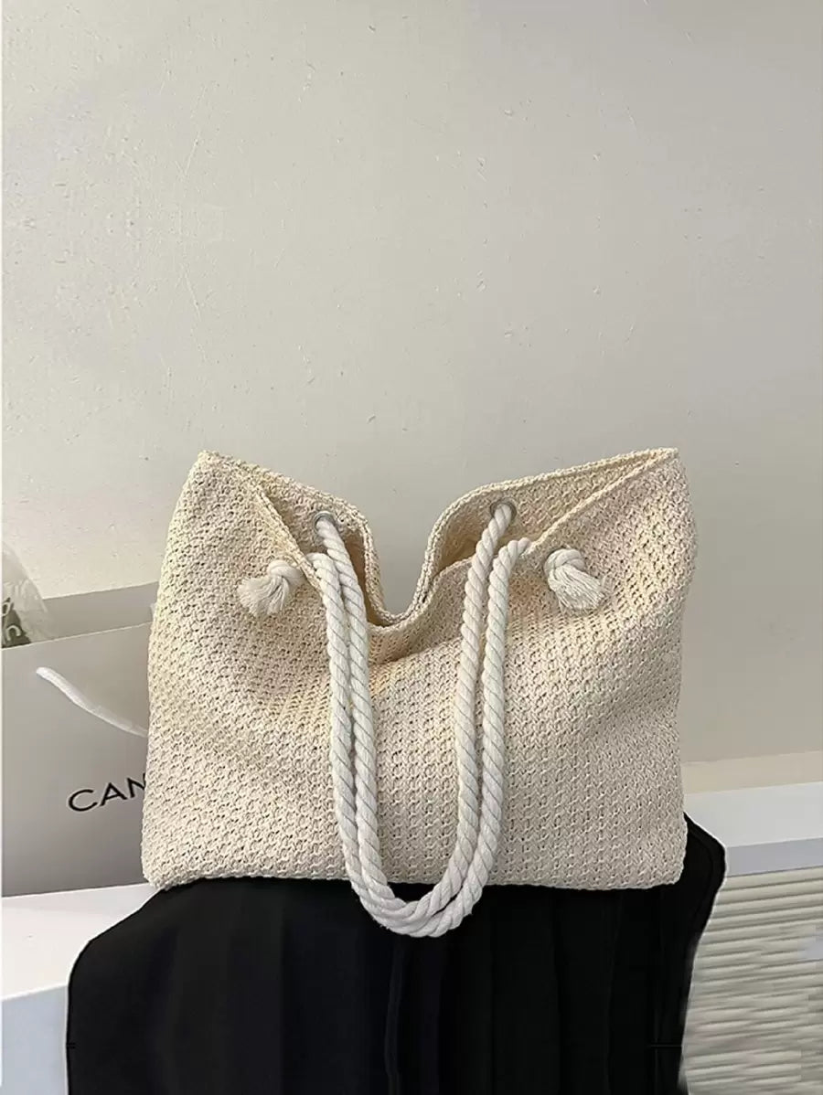 Breezy | Versatile Straw Beach Bag