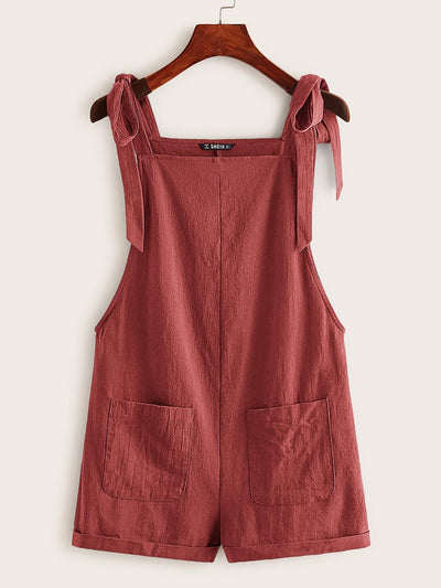 Knotty | Summer Pinafore Romper