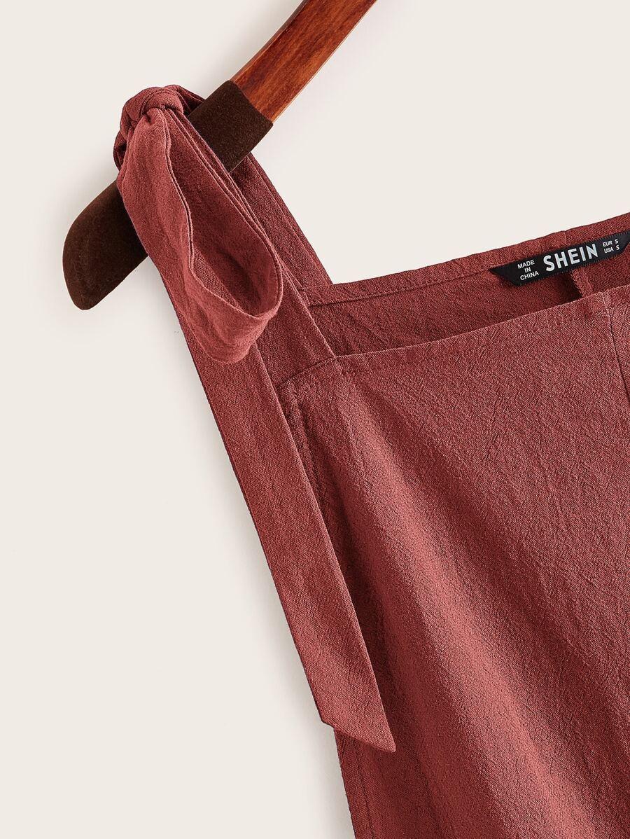 Knotty | Summer Pinafore Romper