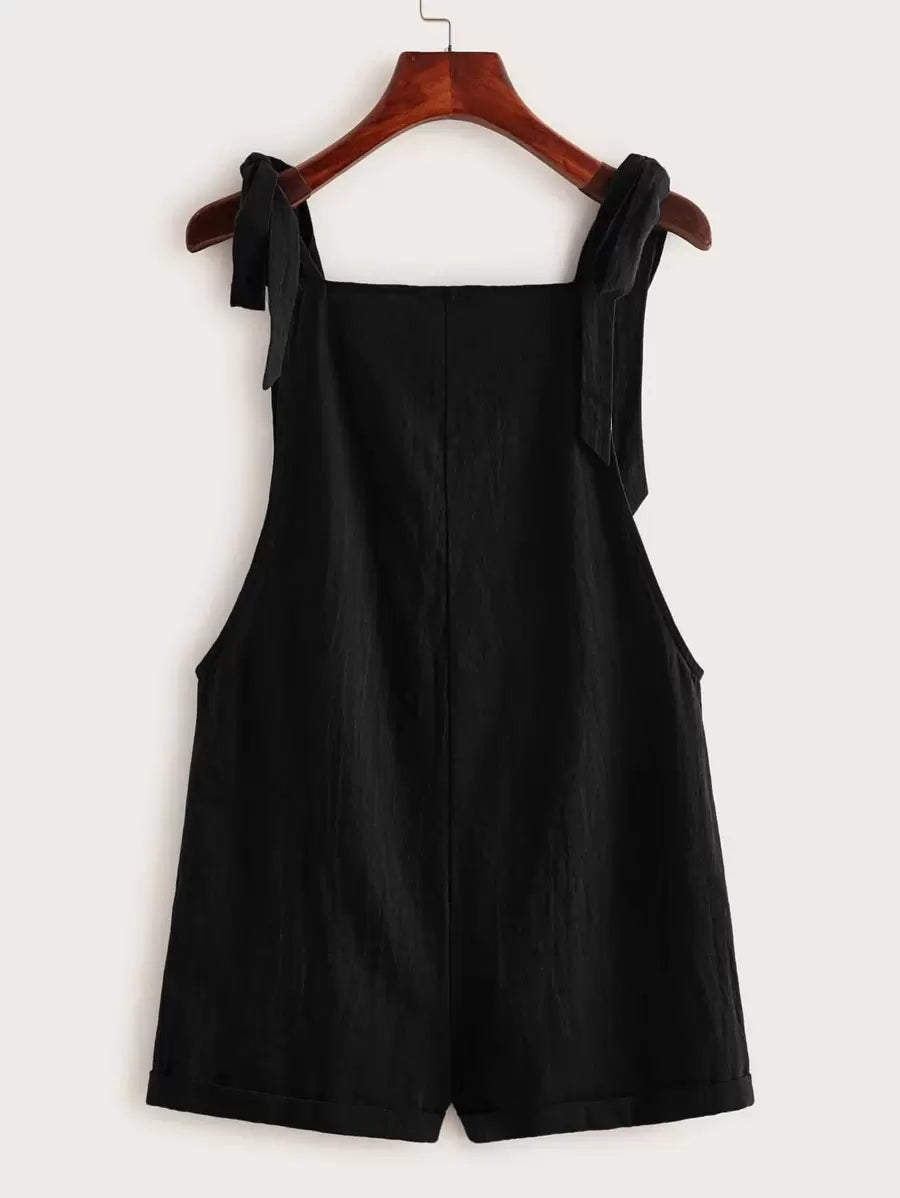 Knotty | Summer Pinafore Romper