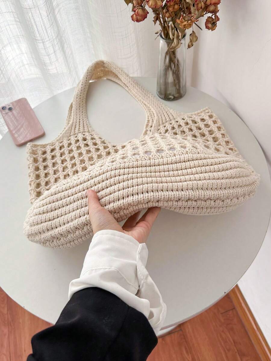 Breezy | Woven Beach Tote Bag
